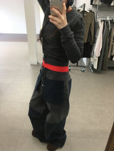 コーデュロイワイドレッグパンツ (2 Colors)