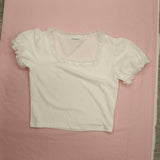 ハニーレースパフTシャツ