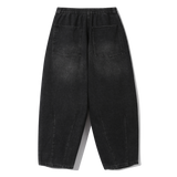 ダーツビッグワイドバルーンパンツ (Black)