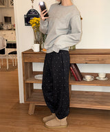 [F/W] Winter heart jogger pants(2color)