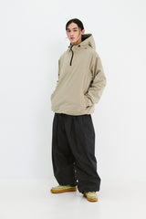 BSR HOODED ANORAK JACKET KHAKI