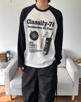 コレクションラグランニットTシャツ