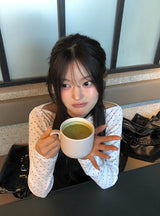 トアドットボートネック長袖Tシャツ