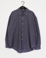 [UNISEX] スケット 秋 チェック オーバーサイズ フィット 長袖シャツ