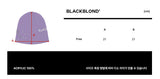 BLACKBOND エンブロスロゴピアスビーニー (パープル)