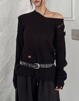 Flower stud belt