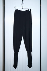 Leg Warmer Sweatpants (Black)