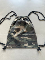 [UNISEX] 迷彩ミリタリーロープカーゴバックパック
