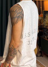 Washed Navy Box Sleeveless