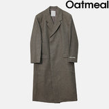 Melton Maxi Wool Overcoat