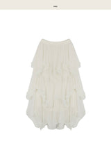 ティアズオブロングシフォンドロップアシンメトリックsk