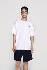 24FW BOLD FONT LOGO SHORT SLEEVE T-SHIRT (OVERSEAS EXCLUSIVE) WHITE