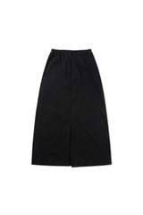 Jersey long skirt_black