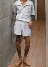 Waffle Collar T-Shirt 3COLOR