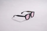Vatic Vintage Optical Soto Black 8mm Bordeaux wine red lens with French crown thick-cut acetate frame