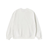 25FW WOMAN AC BEAR HEART SWEATSHIRT CREAM