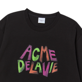 25SS ANIMATED FONT SHORT SLEEVE T-SHIRT BLACK