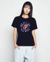 26FW ウーマンローリング ストーンズスパングレスショートスリーブ Tシャツ