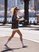 Overfit Sweatshirt Washed Gray