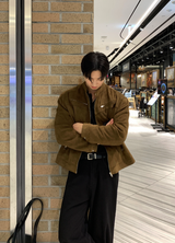 Miele YKK Suede Biker Jacket