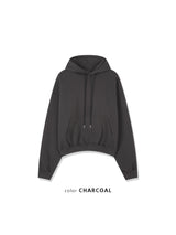 セミクロップドフーディー（5色展開）