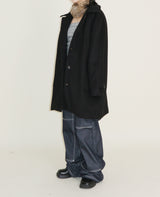 バルマカンシングルアルパカハーフコート (Wool Coat/Winter Coat)