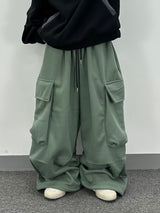 ビッグワイドフリースパンツ