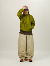 EA Nylon Hood Two-way Windbreaker Jacket