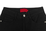 チューザーカーゴストラップピンタックブーツカットパンツ
