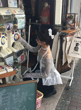 [Scarf SET]ノリック レイヤード ラッフル フリル レース スリーブレス