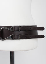 BUCKLE WIDE BELT