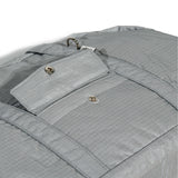 Sporty Boston Bag - Light Gray
