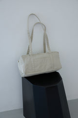 コンパクトダッフルバッグ (light beige)