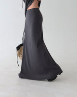Scarf Set Eyelet Sleeveless & Skirt Two-Piece Set