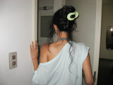 Jelly bean hair clip (Lime)