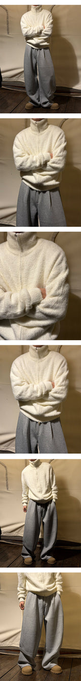 [Unisex] ハーフタックスウェットパンツ(2color)