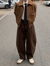 Orinette Western Suede Padded Jacket