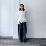Midnight Navy Extra-Wide Trousers