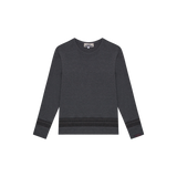 saros ヴィンテージ長袖Tシャツ - チャコール(1)