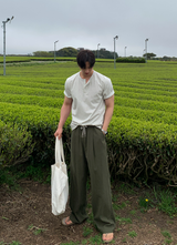 アーバンエアロクールヘンリーネックショートスリーブ