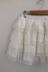 ribbon strap layer skirt