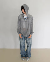 5-BUTTON WASHED DENIM