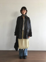 Bagel frill knit skirt (2color)