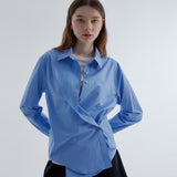 RVS Wrap Shirts Blue