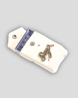 Flower Walk Zip-Up vest Ivory