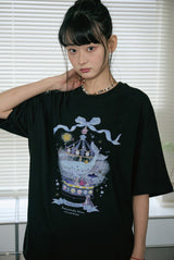 26SS★ DTP Ribbon Whale Short Sleeve Tee