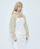 2WAY HOODED MUFFLER KNIT