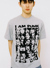 I Am Punk Tee - Grey  