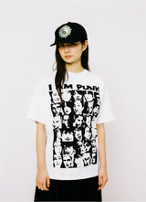 アイアムパンクTシャツ - ホワイト