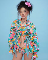 Floral patterned shirt - SHORE SHIRT
